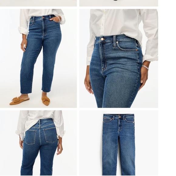 J. Crew Women’s Stovepipe straight jean in signature stretch Size 33 - Picture 11 of 14
